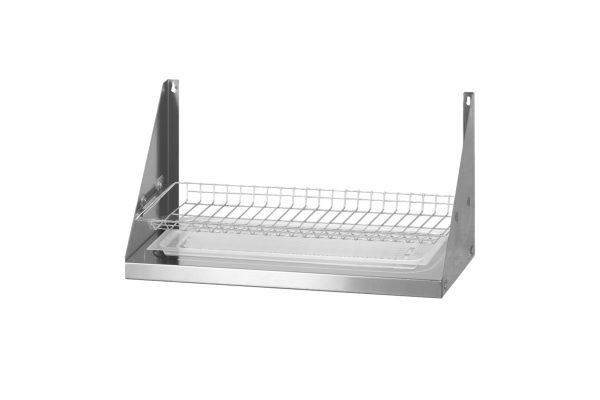 Полка для сушки посуды ПСПн - 600*300*300 "Norma Inox", нерж. сталь, сетка "тарелки"
